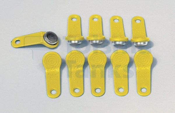 Piusi Cube Kit 10 user keys Yellow